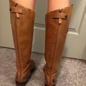 Sam Edelman leather penny boots
